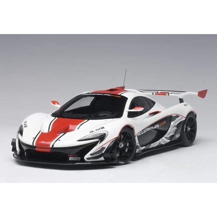 Apolo MSZ 2015 McLaren P1 GTR Glossy White Miniatur Mobil McLaren P1