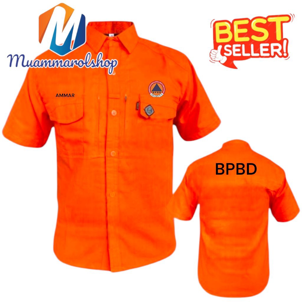 kemeja tactical bpbd kemeja seragam bpbd