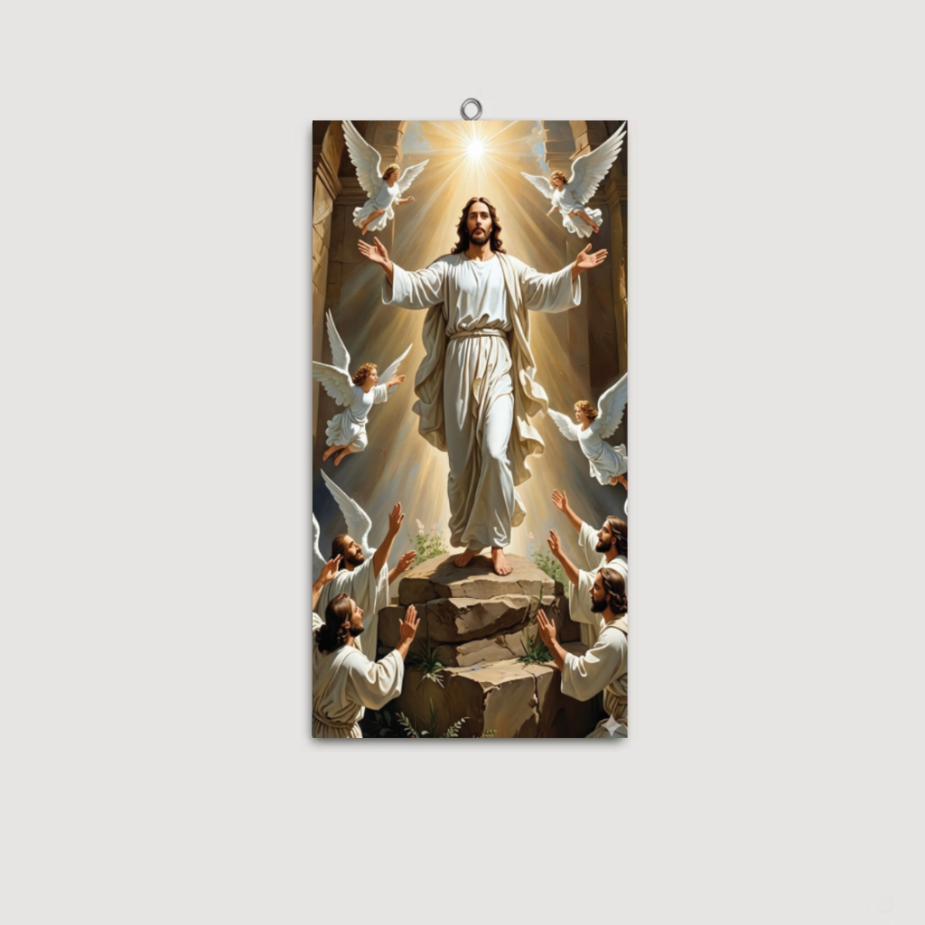 Hiasan Dinding Gambar Yesus / Kristen Katolik / Protestan / Poster Maria