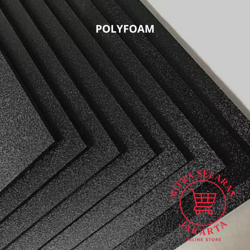 Polyfoam Hitam Depron Potongan & Lembaran tebal 5mm Ukuran 100 x 200cm