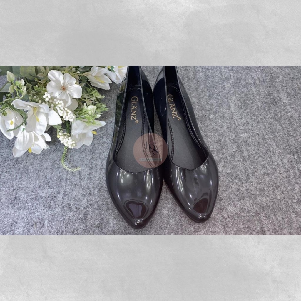 KDS | Glanz L550 Sepatu Jelly Wanita High Heels Kasual/ Sepatu Pansus Kerja Wanita untuk Formal/Vari