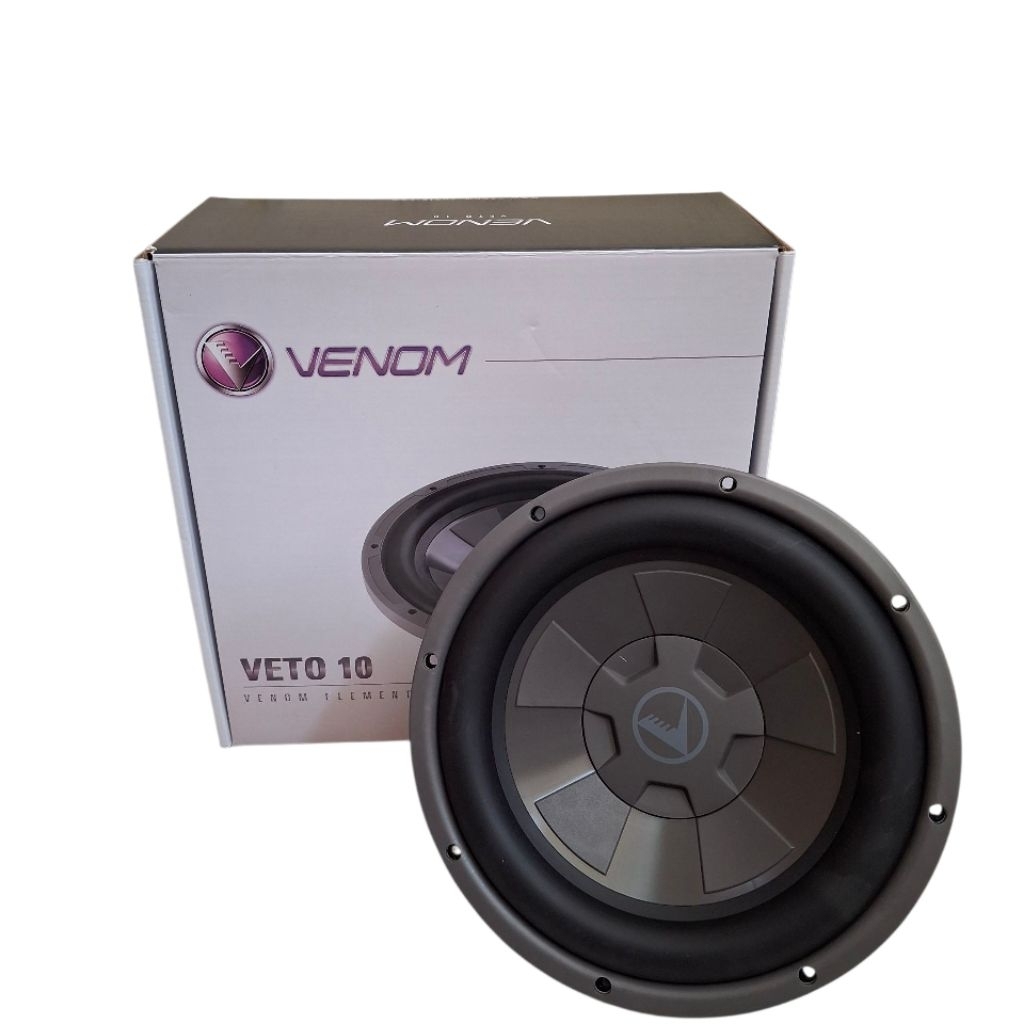 Subwoofer 10 inch venom veto 10 subwoofer venom elemento veto 10