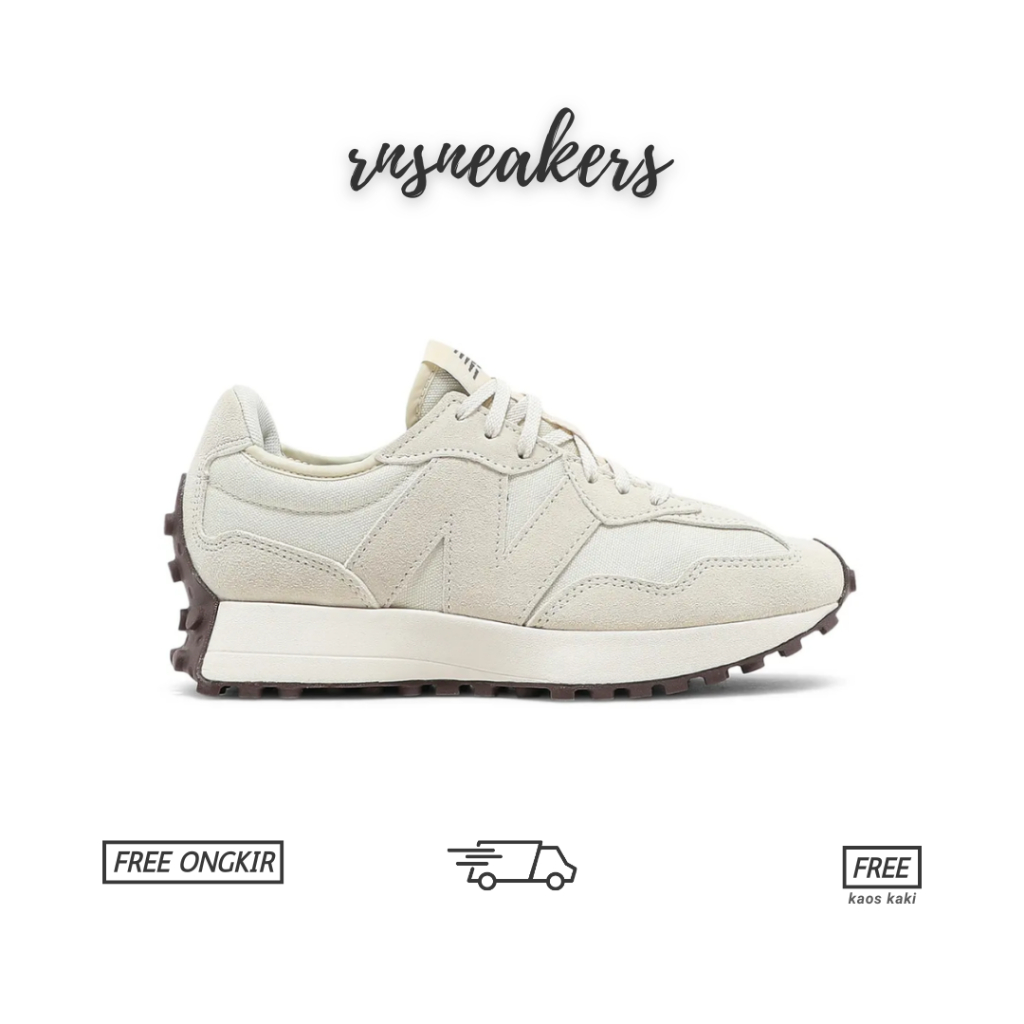 Sepatu Sneakers  NB 327 Angora White