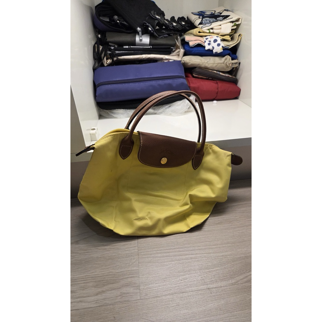 Preloved Tas Longchamp  Short Handle / Long Chanp Tas Tote Bag