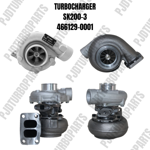 TURBOCHARGER TURBO ASSY SK200-3 6D31 TA3134 PN 466129-0001 ME088752 ME088488