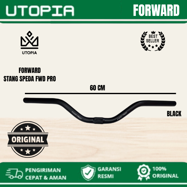 Stang Standar 25.4 FWD PRO Black 60cm