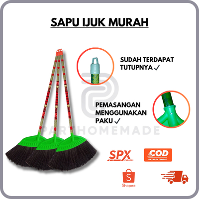 Sapu Lantai Ijuk Sapu Ijuk Lantai Sapu Duk Hitam Sapu Ijuk Hitam Sapu Ijuk Murah