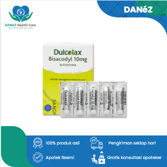 DULCOLAX ADULT 10 MG SUPPOS OBAT PENCAHAR SUPOS DEWASA