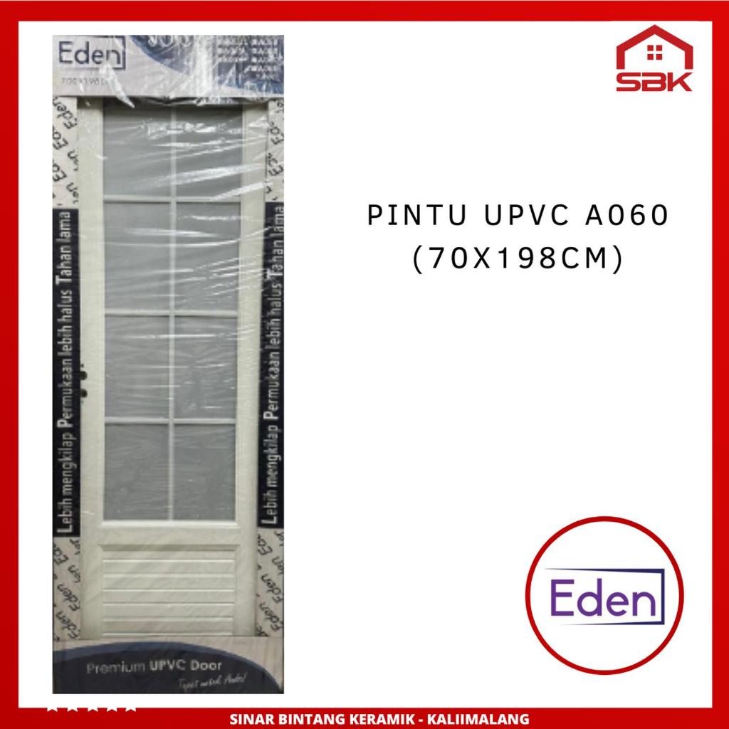 Pintu Kamar Mandi UPVC Eden Motif Kotak