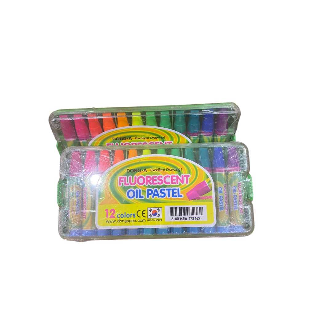CRAYON DONG A 12 WARNA FLUORESCENT