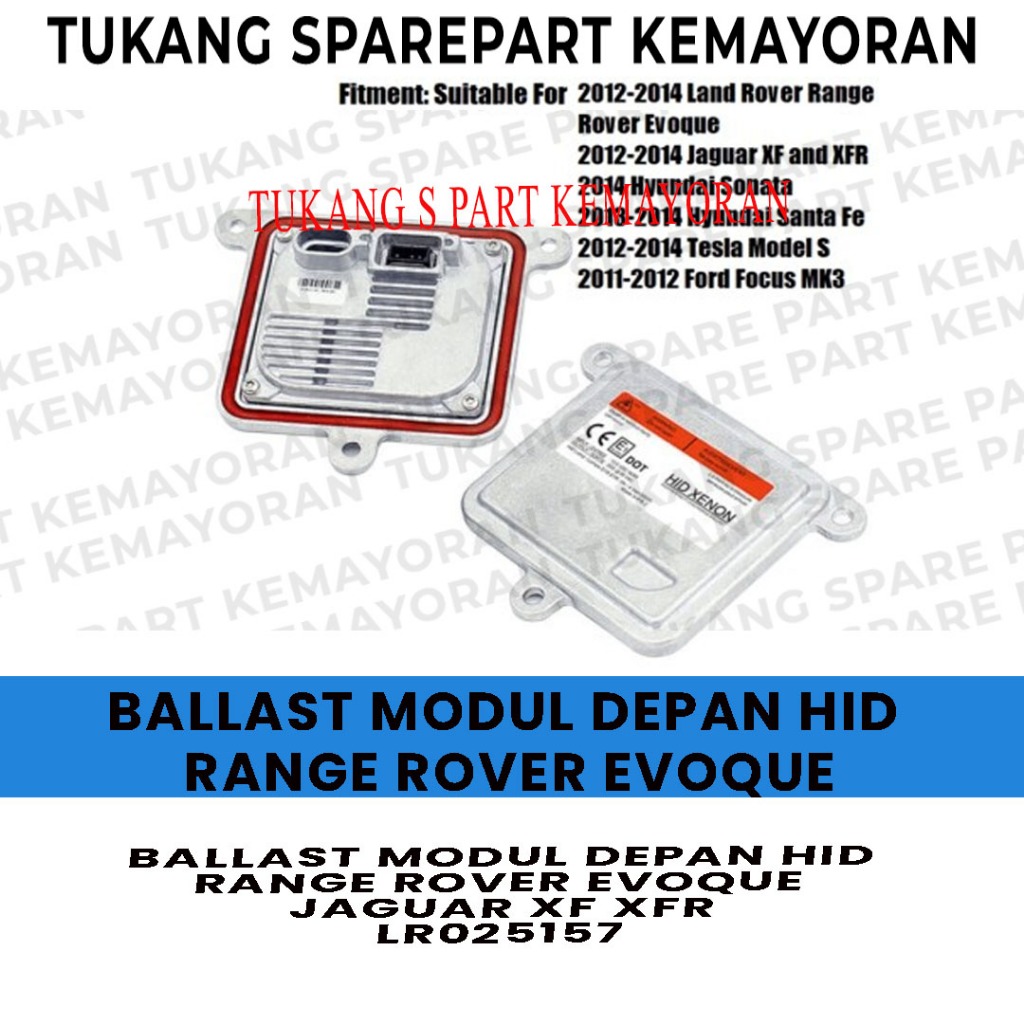 BALLAST MODUL LAMPU DEPAN HID RANGE ROVER EVOQUE LAND ROVER JAGUAR XF LR025157