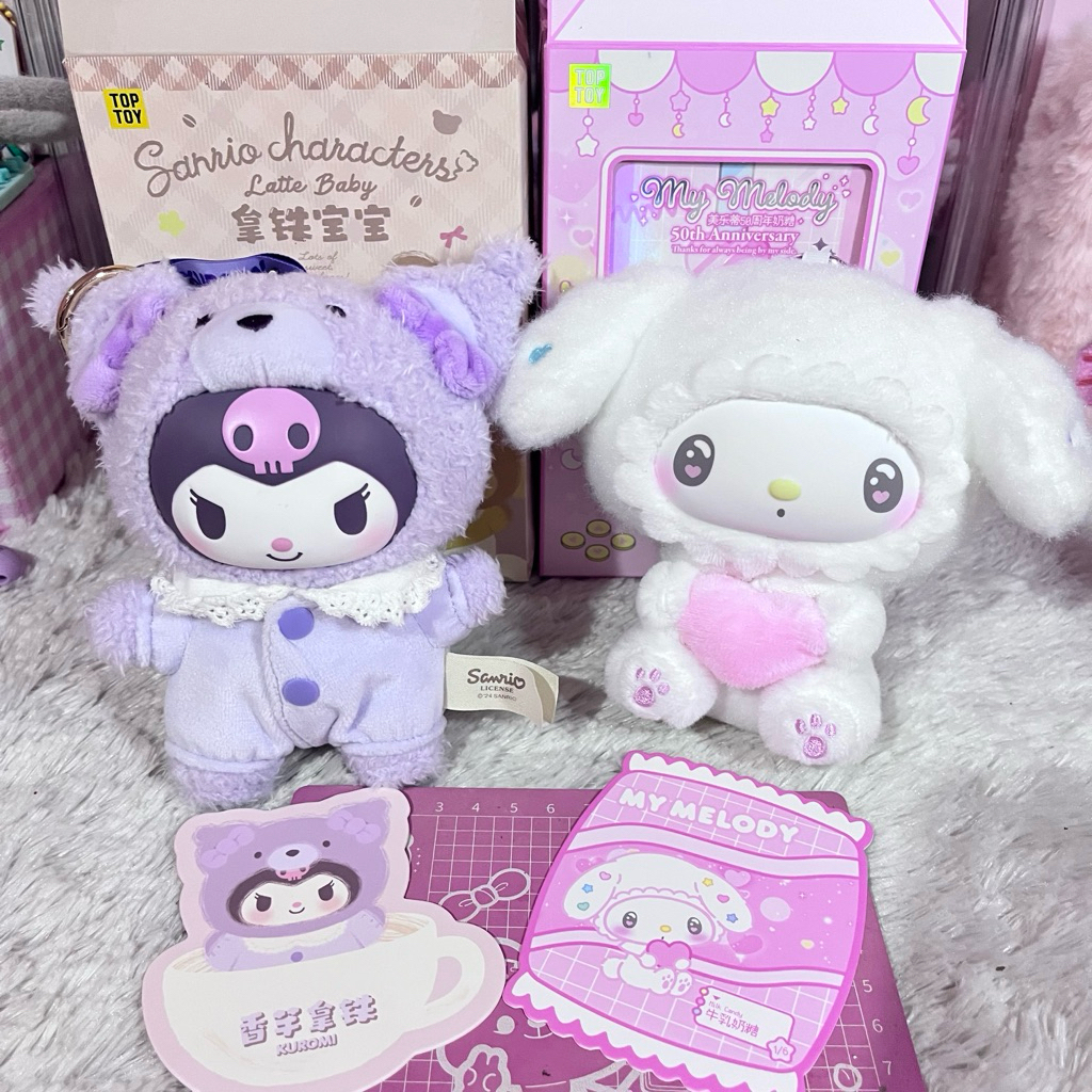 SANRIO ORIGINAL (my melody 50th anniversary, latte baby kuromi)