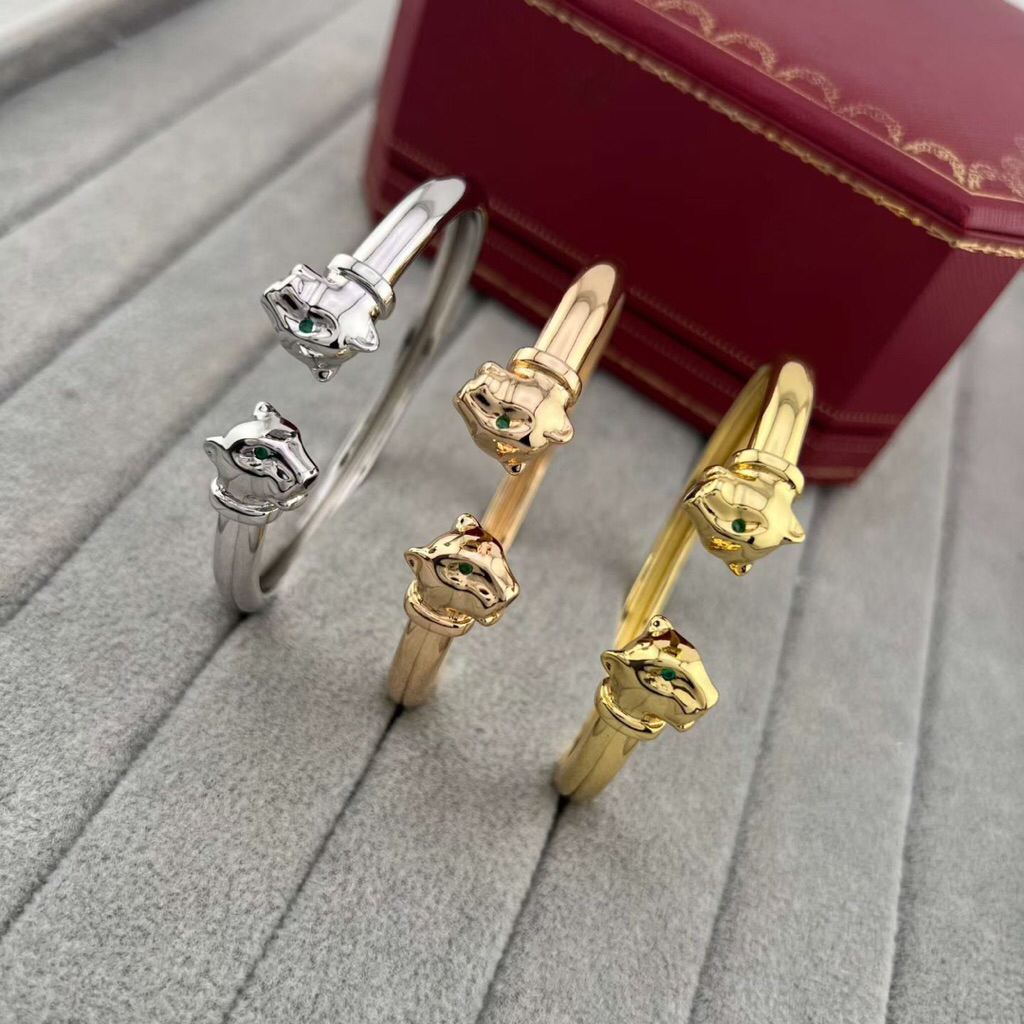 Love Of Roses 2 Gelang Tangan Bangle Macan Kembar Aksesoris Titanium Wanita