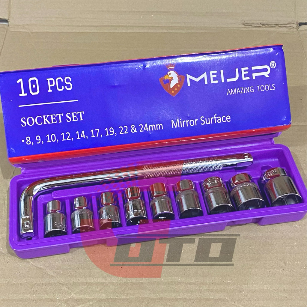 Kunci sock set isi 10pc meijer