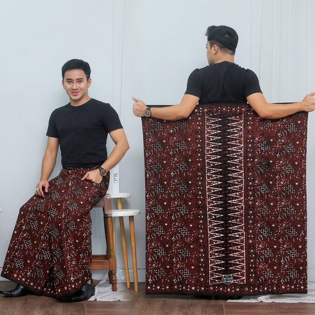 Sarung Batik Elka Sarung Batik Semitulis Asli Pekalongan Sarung Batik Pria
