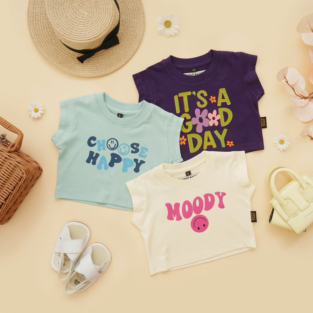 PROMO 2.2 | CROP TOP GIRL KAOS ANAK CEWE BAJU ANAK