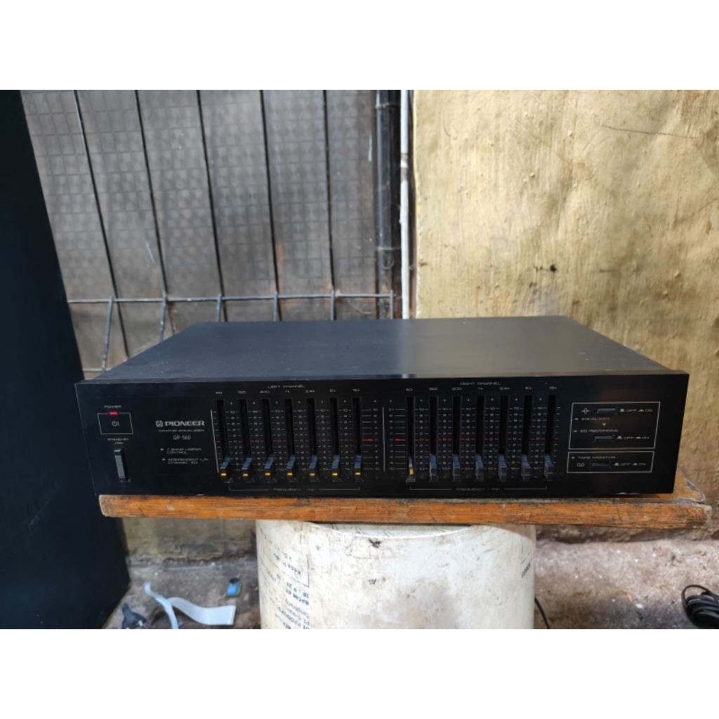 graphic equalizer Pioneer GR 560