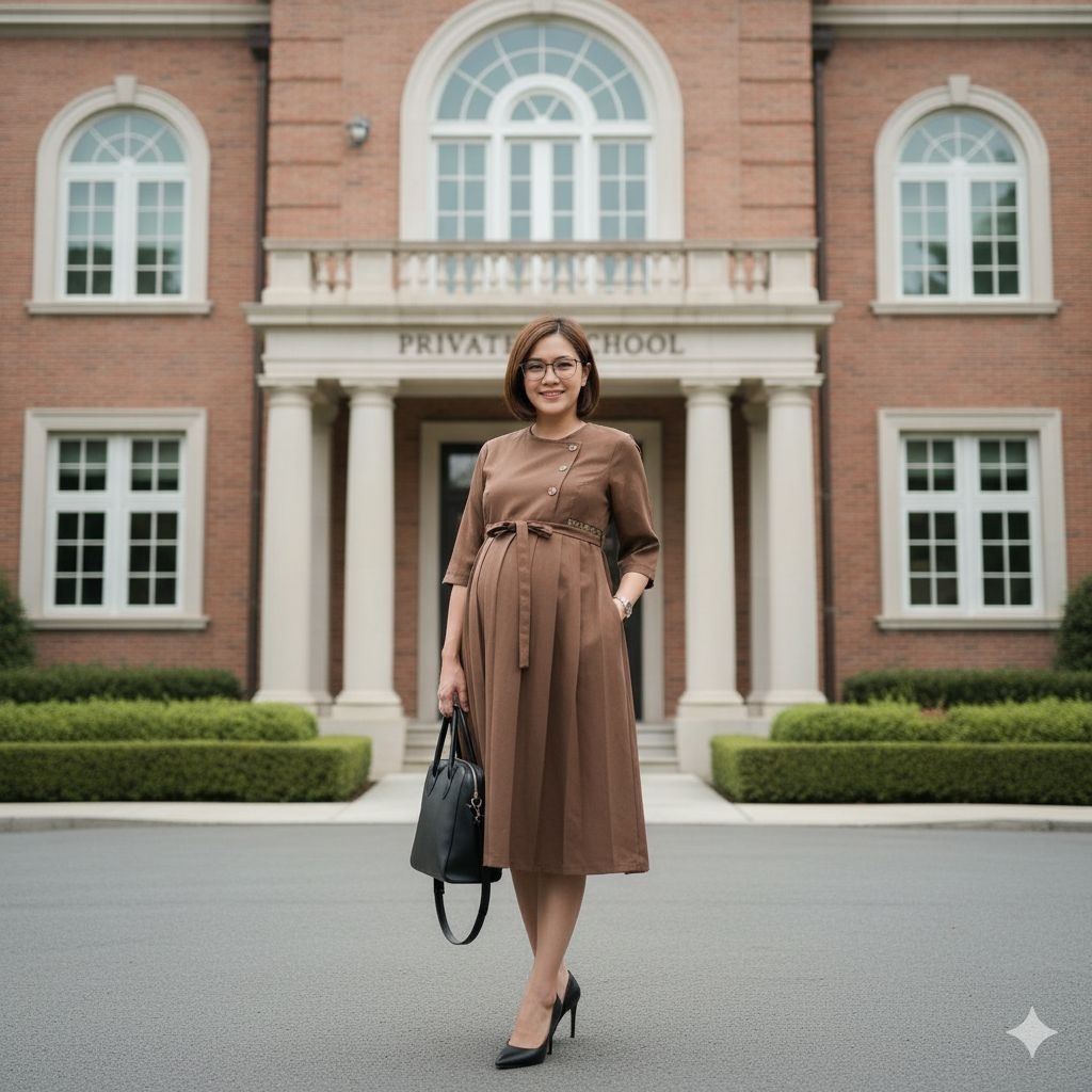 MARYA/BAJU PENDEK KHUSUS IBU HAMIL SERAGAM PEMDA, PNS