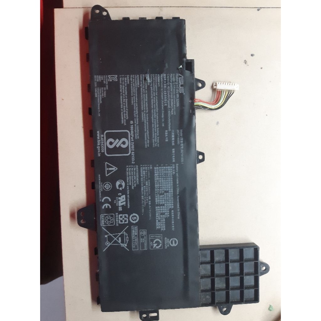 Baterai Laptop asus original copotan B21N1505-1