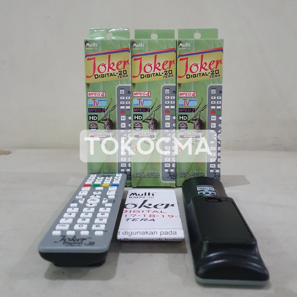 Remot Remote TV Multi / Remote TV Joker Digital 20 Receiver Universal