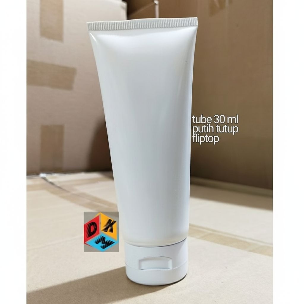 BOTOL TUBE 30 ML PUTIH
