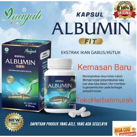 Kapsul Albumin Albumin Fit 60 Kapsul