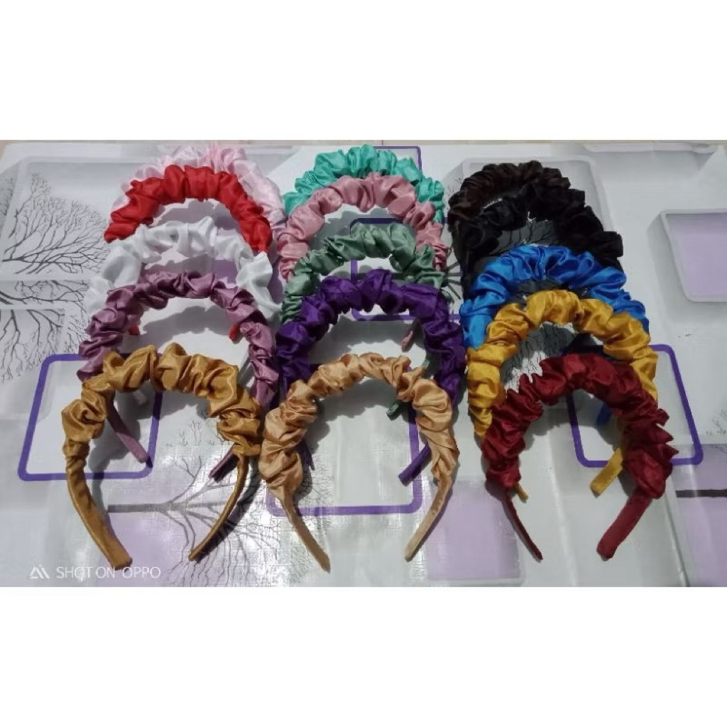 Bando srunchie lusinan l Bando korea ( 12 pcs )
