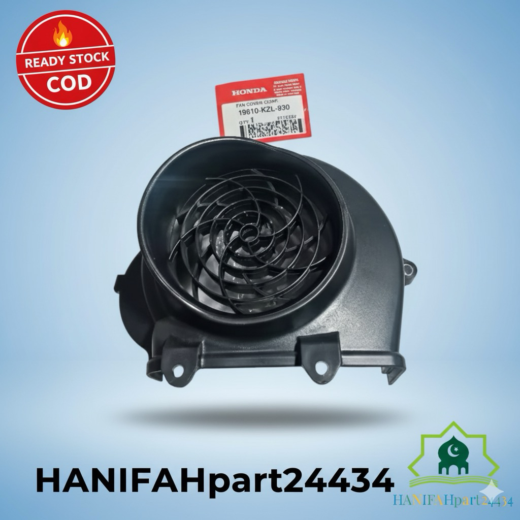 cover tutup kipas beat FI 2012-2014 original honda free baut