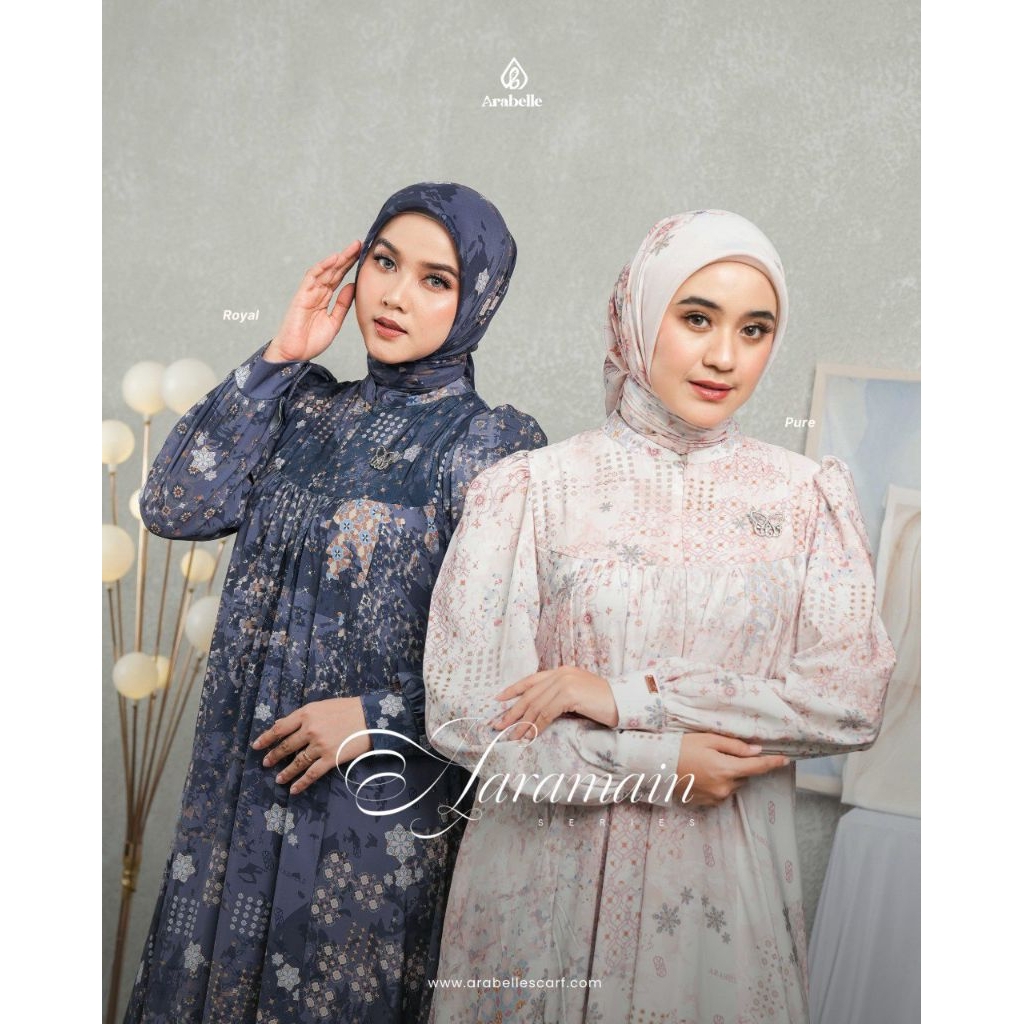 Arabelle Scarf Official/Haramain scarf/kerudung terbaru arabelle 2025