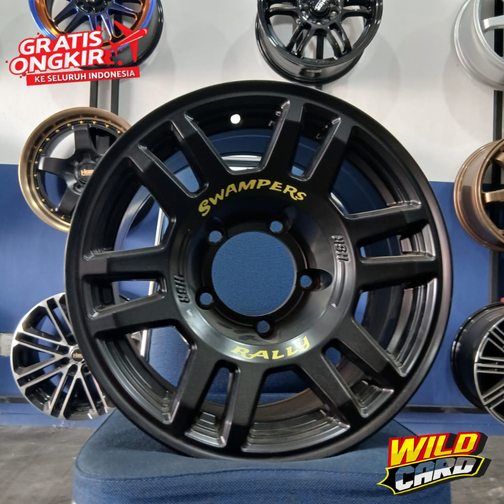 Velg Mobil Katana Taft Escudo Feroza ring 15 HSR Swampers - Pelek Offroad R15