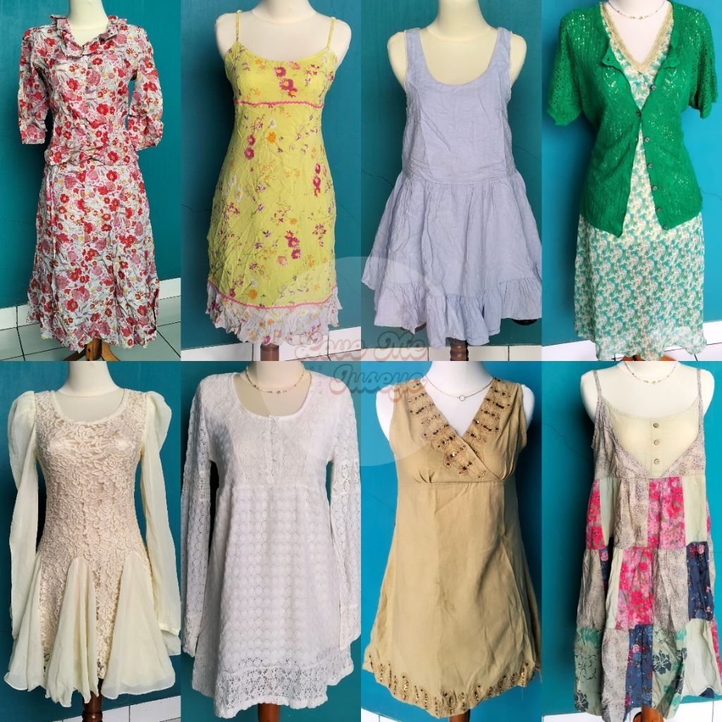 patchwork y2k grunge fairycore coquette cottagecore vintage mori kei axes femme top dress over jeans