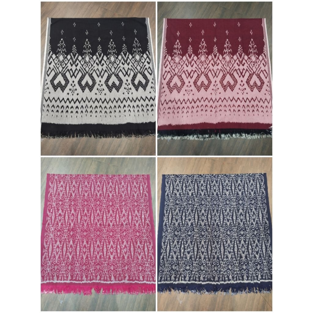 Kain Tenun Ikat Troso Etnik Asli Jepara Motif Nusantara Toraja Sulawesi Dayak Kalimantan Lombok Nusa