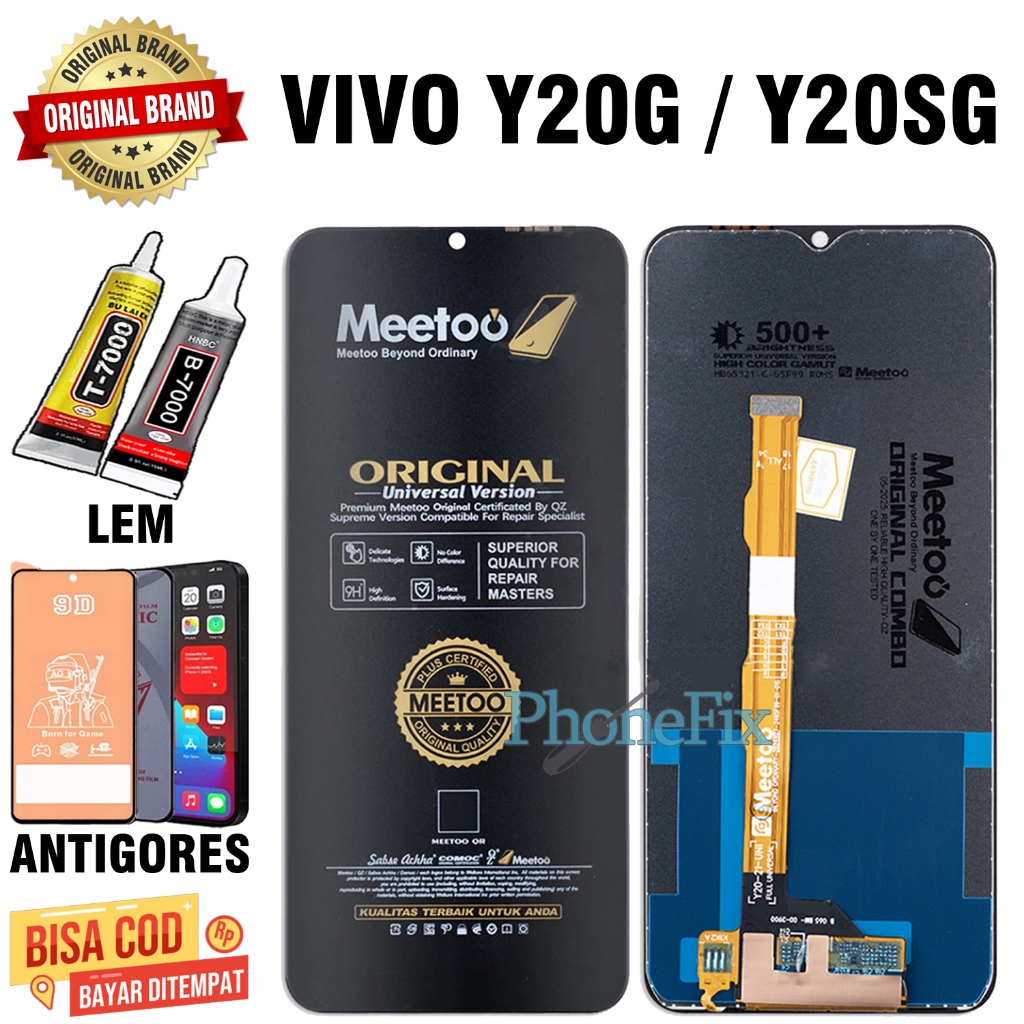 Lcd Touchscreen VIVO Y20G / Y20SG Original Fullset Lcd VIVO Y20G / Y20SG OEM Quality