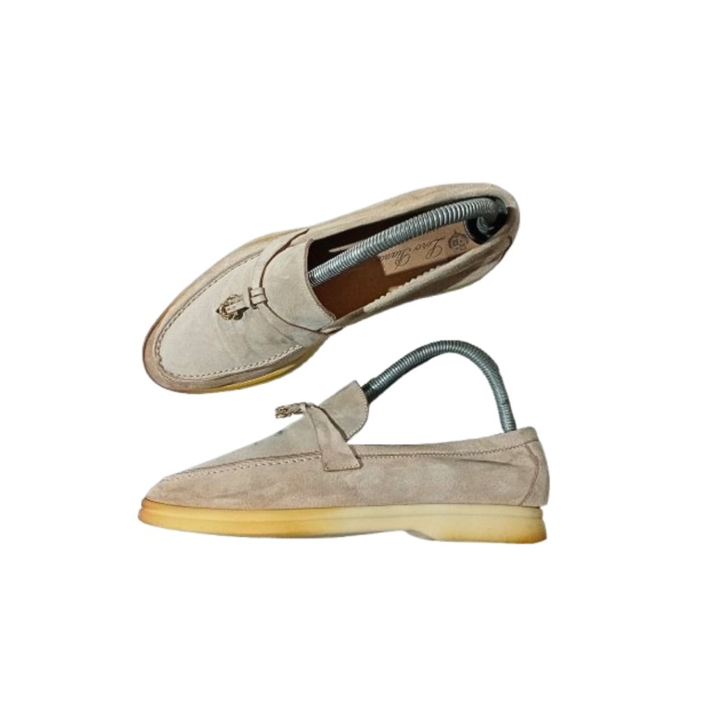 Sepatu Loro Piana Summer Charms Walk Loafers Shoes Men Women Preloved