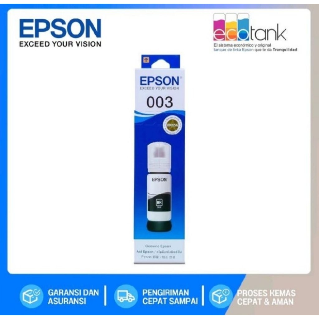 Tinta Epson 003 Black Original