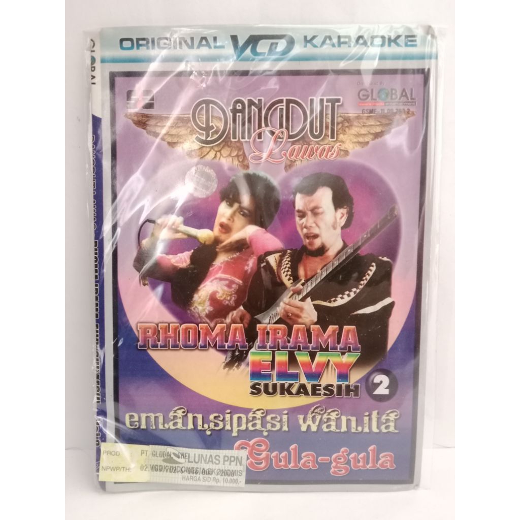VCD Dangdut Rhoma Irama dan Elvy Sukaesih