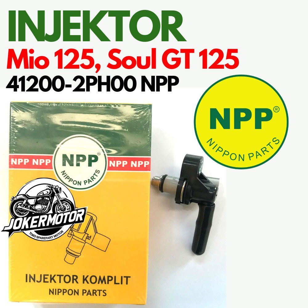 NPP ORIGINAL- INJECTOR INJEKTOR KOMPLIT  MIO 125, SOUL GT 125 41200-2PH00 NIPPON PARTS