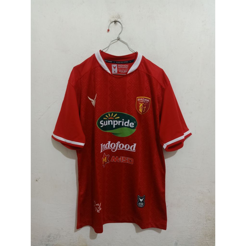 Jersey Badak Lampung FC Home Liga 2 2021 Original Player Issue Adhoc