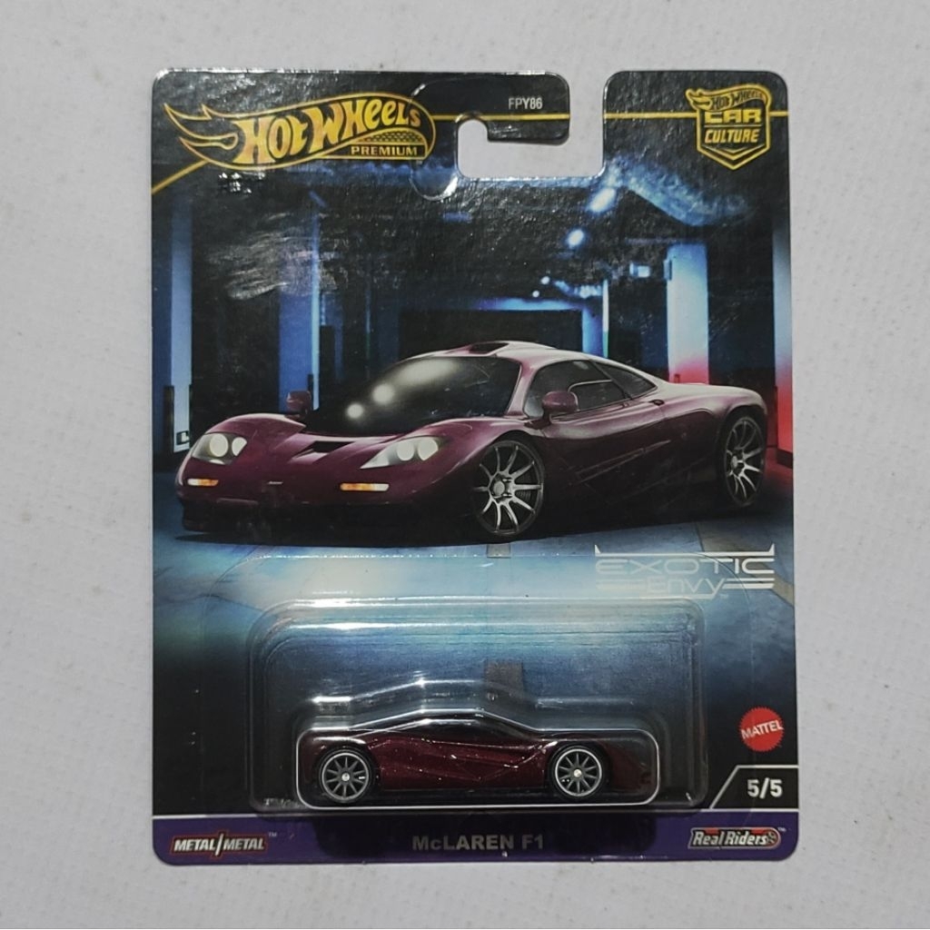Hotwheels Premium Mclaren Exotic Envy