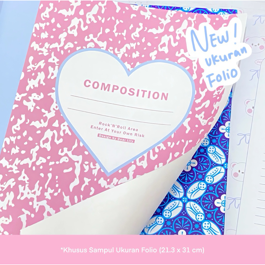 Dear Lily - Sampul Buku Folio Progress / Akuntansi / Progress Inten