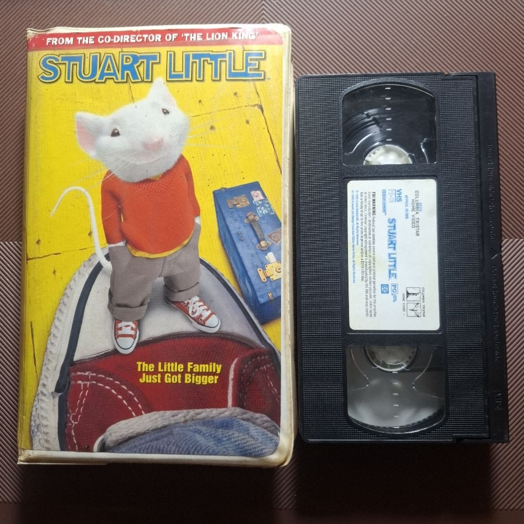Kaset Video VHS Stuart Little Second