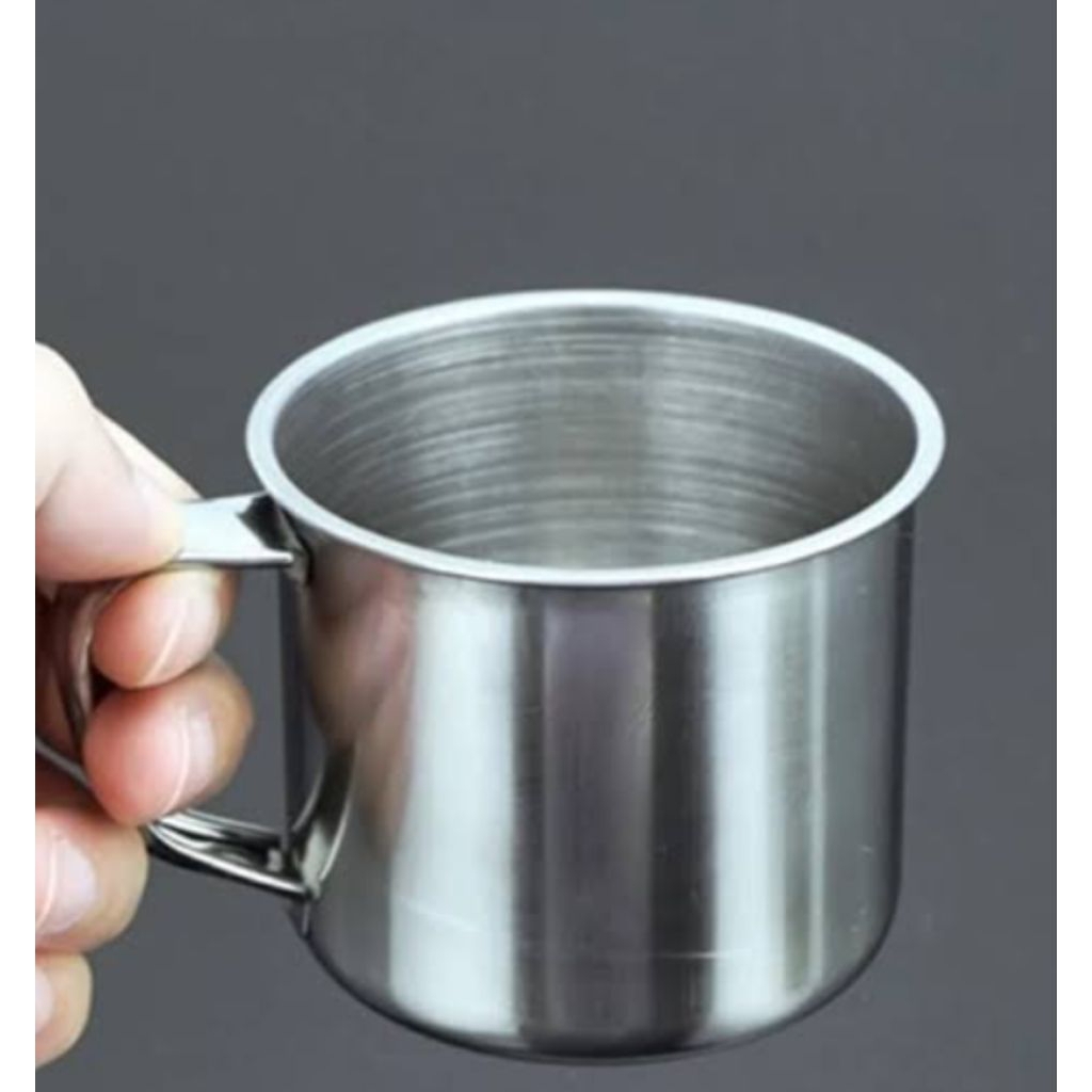 ECER Mug stainless 7cm Mug kopi teh gelas Stainless