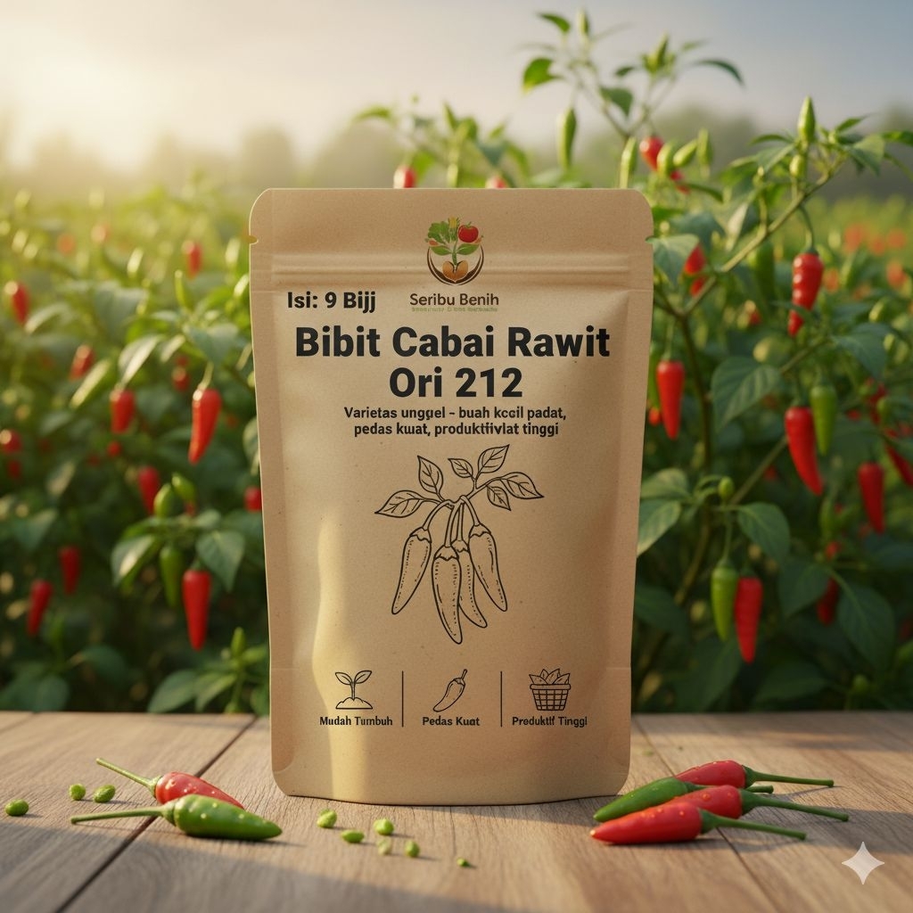 Bibit Cabai Ori 212/Bibit Cabe Ori 212/Bibit Lombok/Bibit Cabai