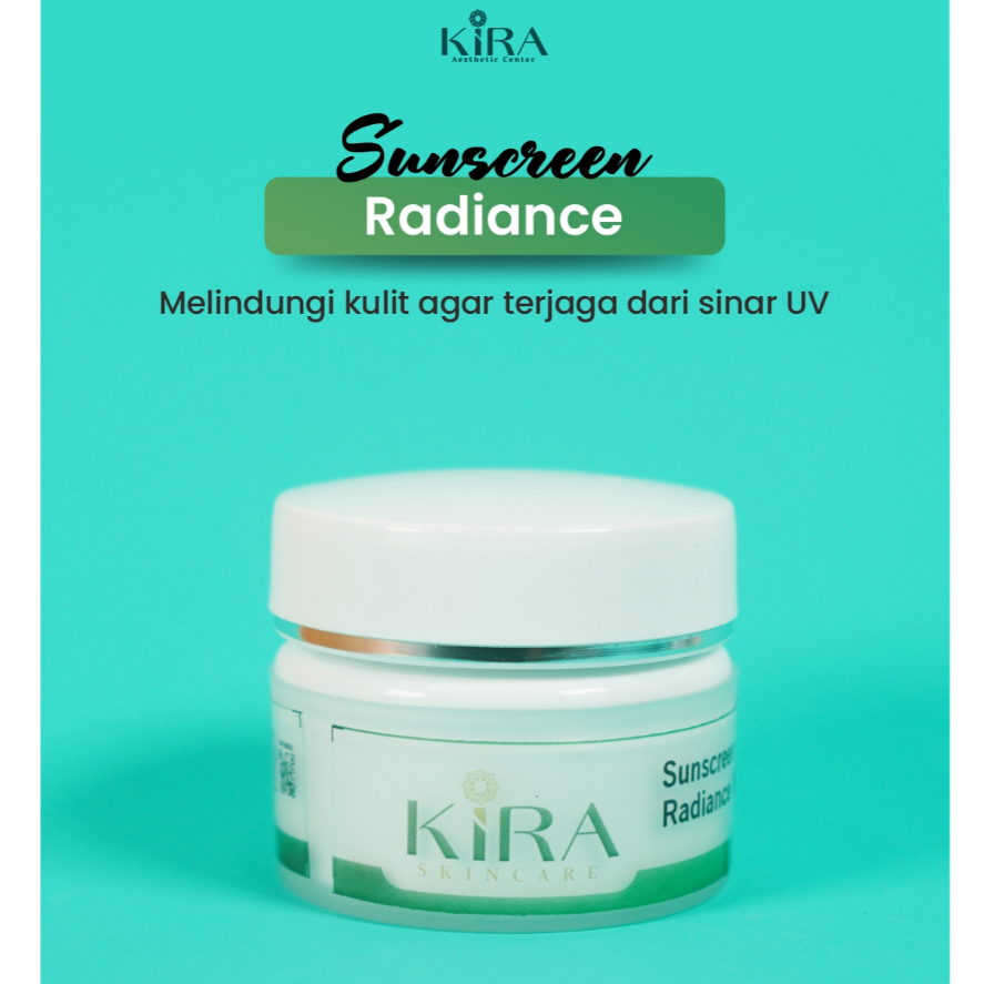 KIRA Sunscreen Radiance White – Tabir Surya SPF 50+ PA++++ BPOM