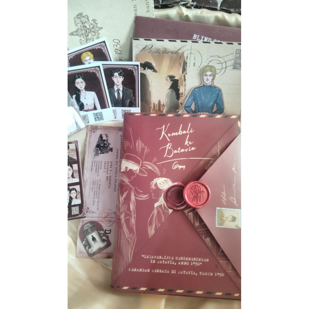 Preloved Novel Kembali Ke Batavia Hard Cover