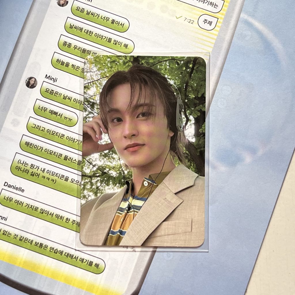 [ official ] mark headphone nct dream dreamscape real city ver. pc photocard