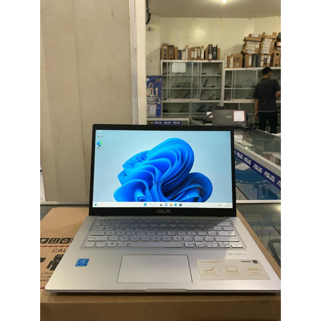 LAPTOP MURAH ASUS A416M Celeron N4020 RAM 8GB/SSD 256GB WIN 11 LAYAR 14"FHD EX DISPLAY