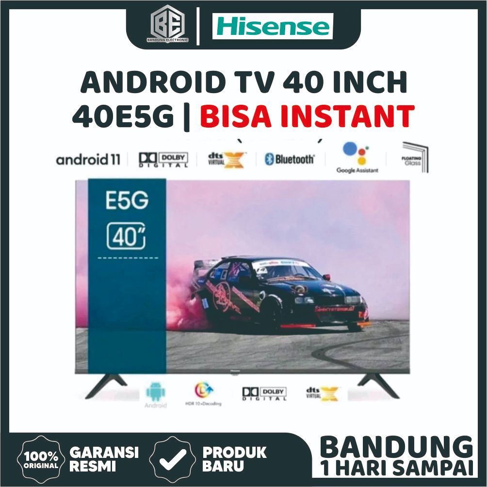 TV LED Hisense 40E5G 40 Inch Full HD Android TV