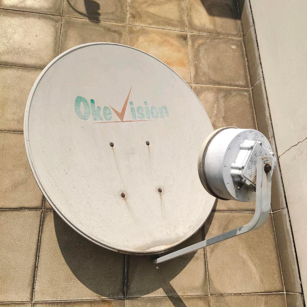 LNB S BAND INDOVISION MNC VISION OKEVISION + Antena Parabola TV Oke Vision