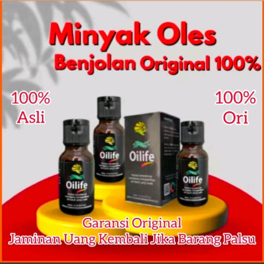 Penghilang Benjolan Minyak Oles Oilfe Penghilang Tiroid Lifoma Kelenjar Getah Bening Herbal